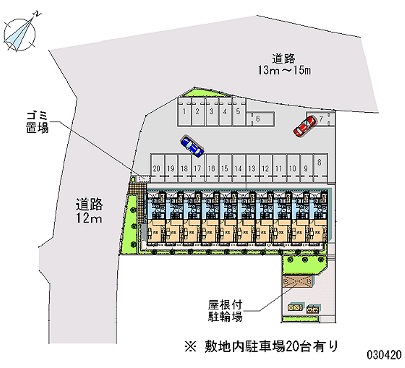 30420 Monthly parking lot