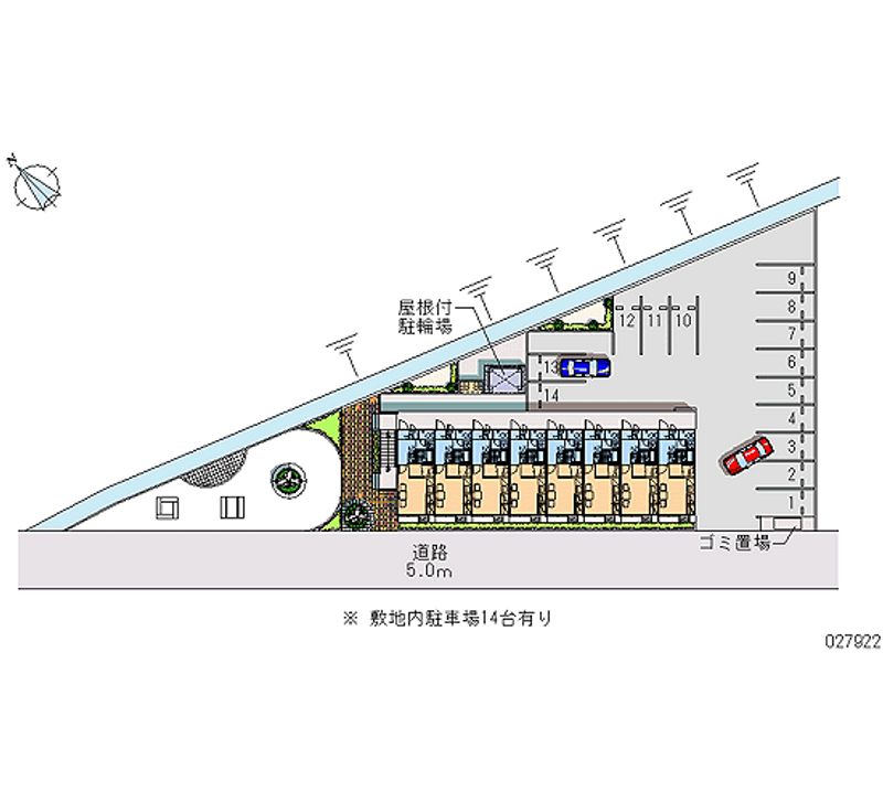 27922月租停車場