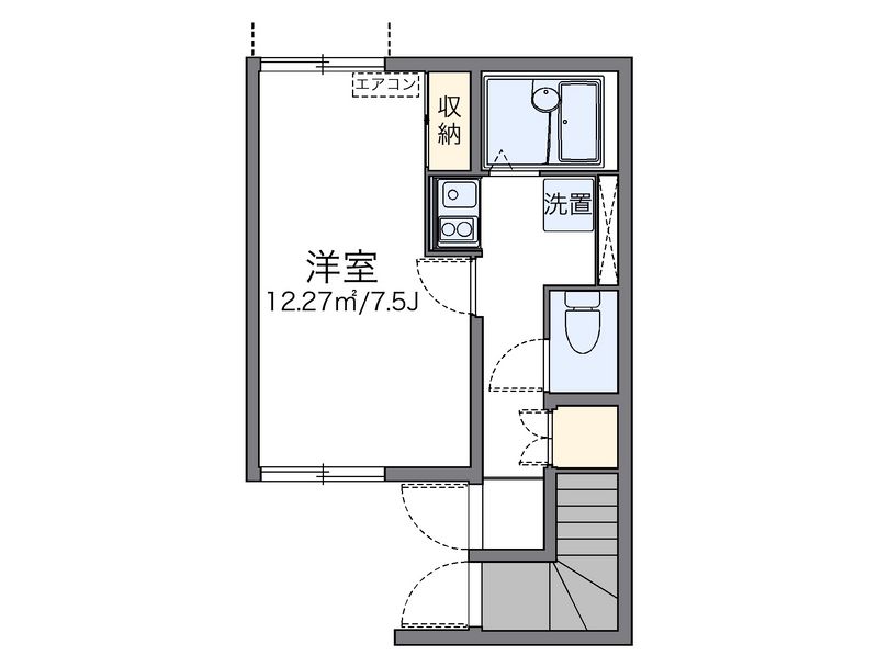 レオネクストソレイユⅣ 間取図