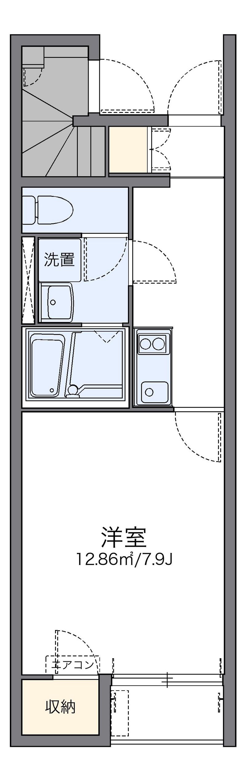 LEONEXT Takekuma Floor plan