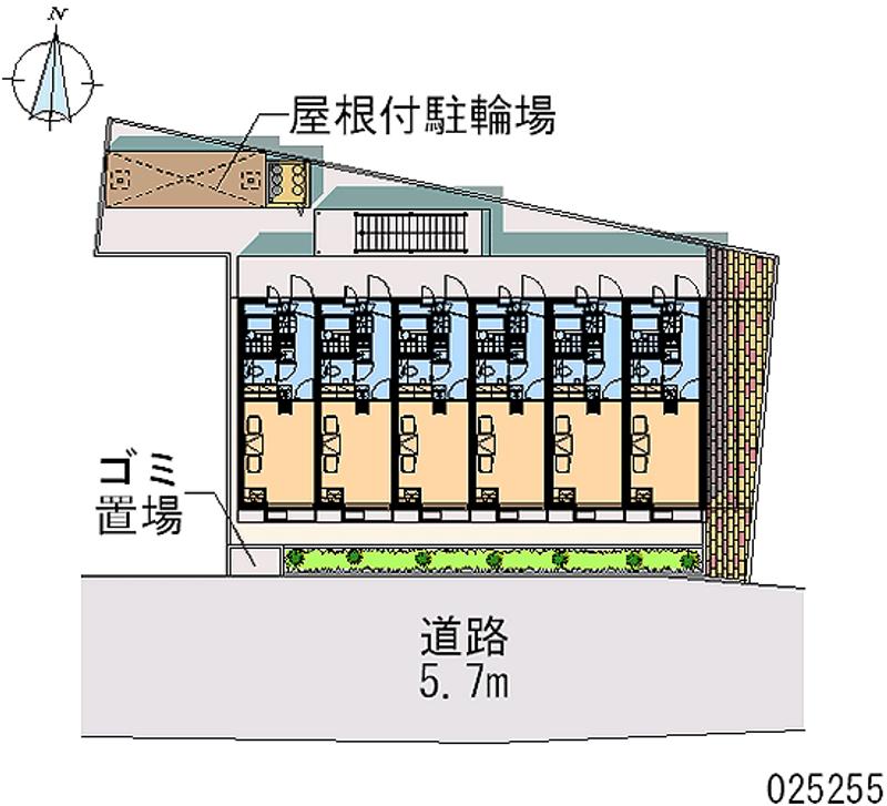 レオパレスＭＡＲＵＹＡⅡ 区画図