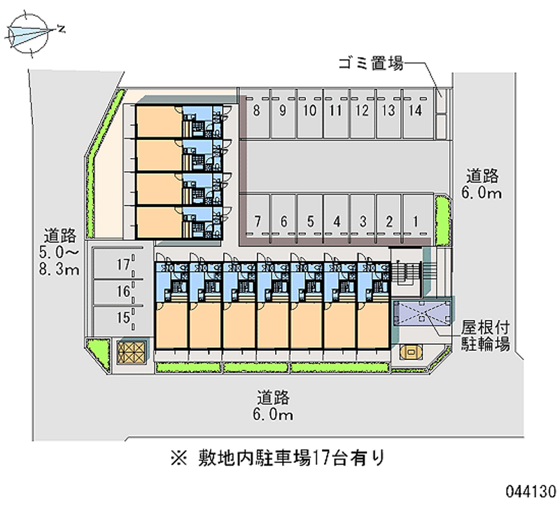 44130 Monthly parking lot