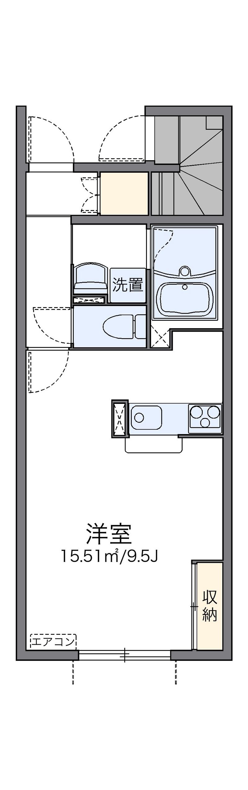 レオネクストコンフォート 間取図