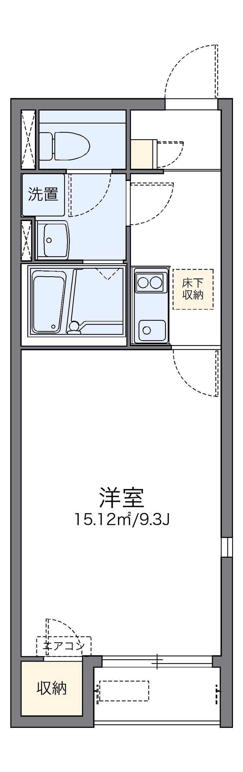 レオネクストＴＯＢＡⅢ 間取図