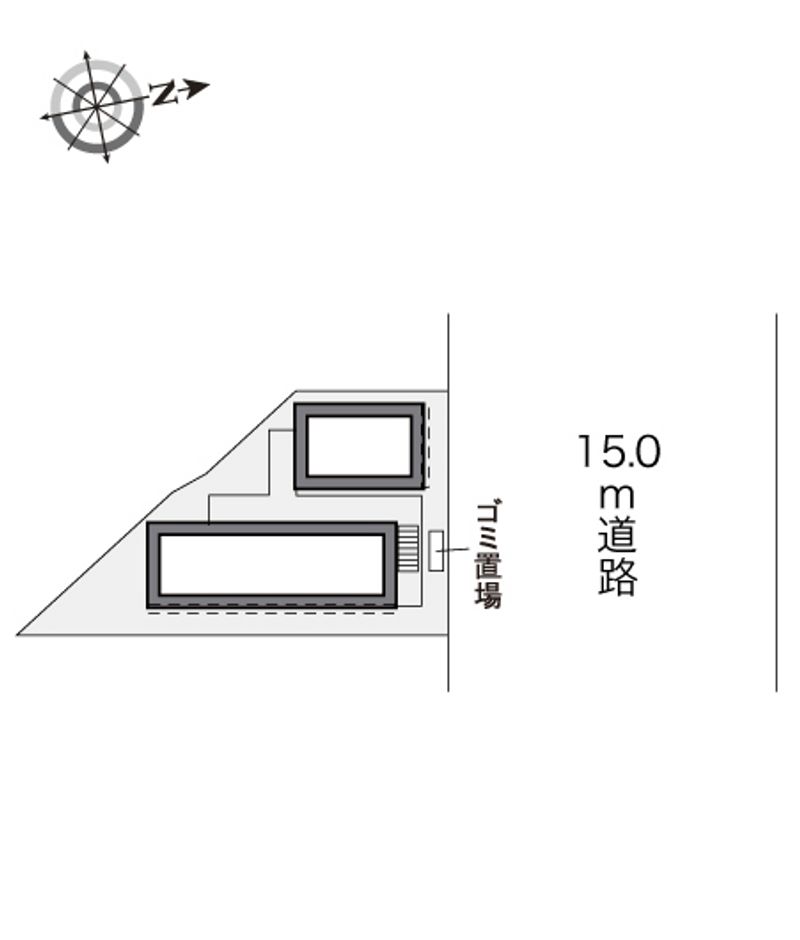 レオパレスサンイッコー 配置図