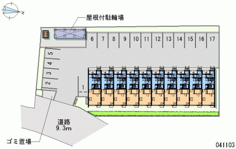 レオネクスト伊吹Ⅱ 月極駐車場