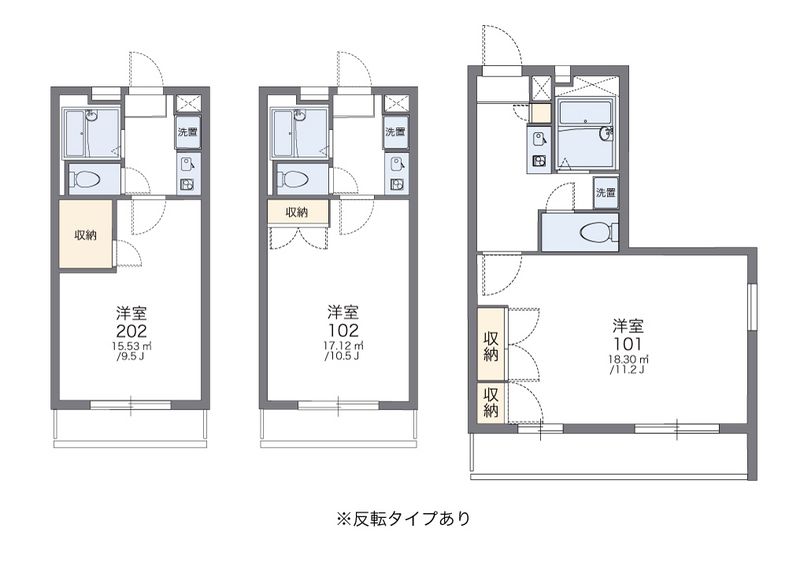 レオパレスパストラル 間取図