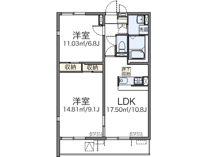 レオネクスト壱 間取図