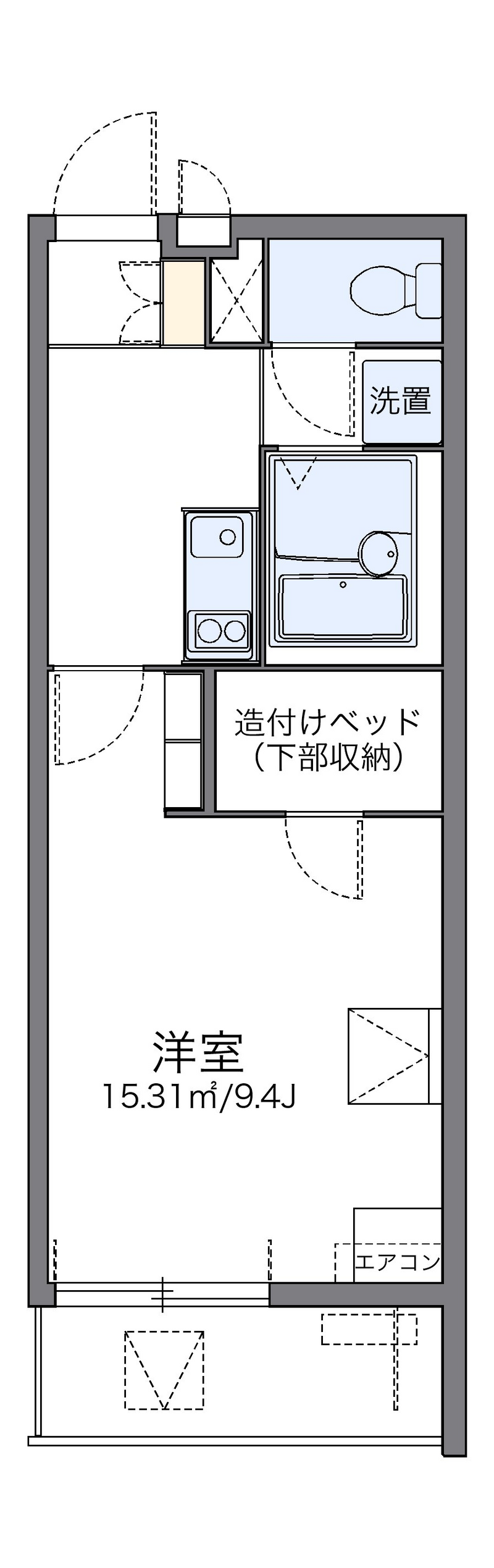 leopalace Saint-Tropez Minami 户型图