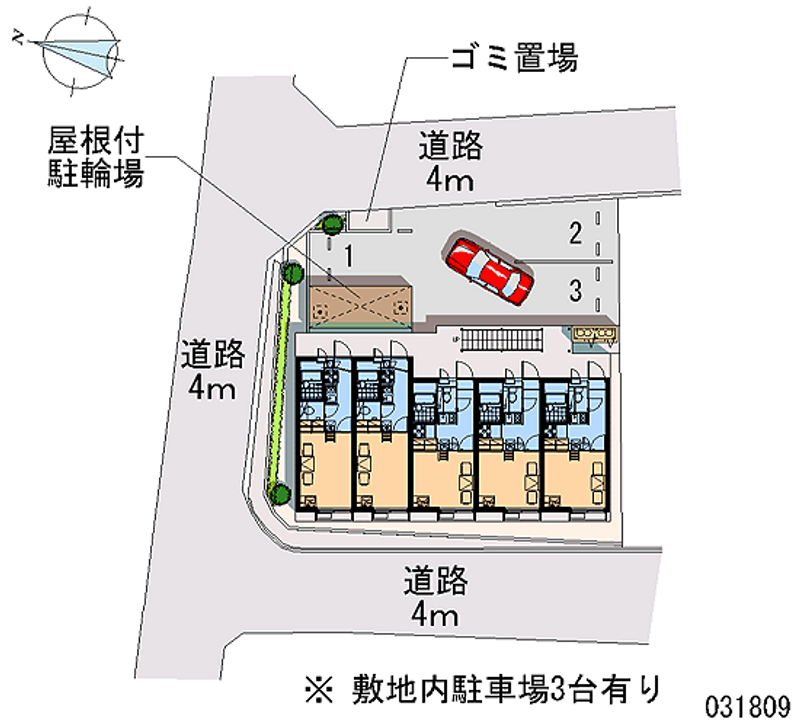 レオパレスコットンハウス 共用部分