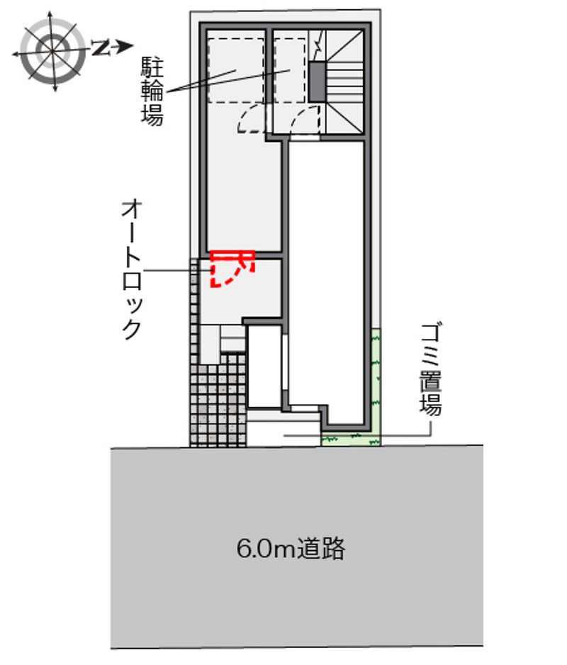 クレイノ根岸　セレッソ 配置図