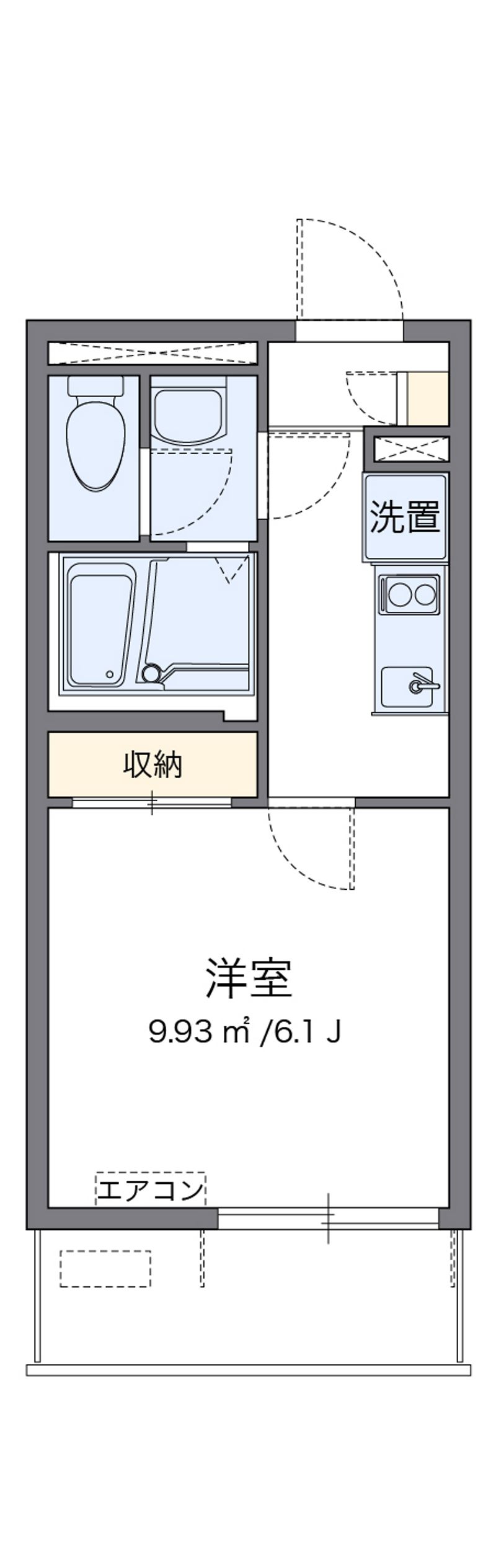 レオネクストコージーハウス赤坂 間取図