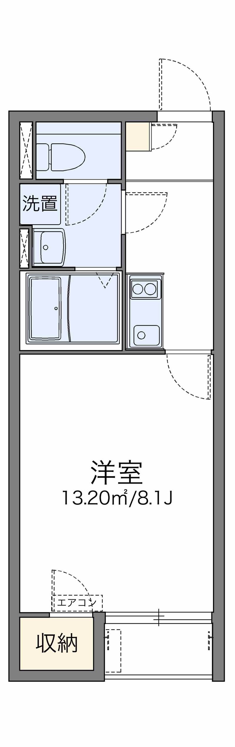 レオネクストＳＨＩＯＩＲＩ 間取図