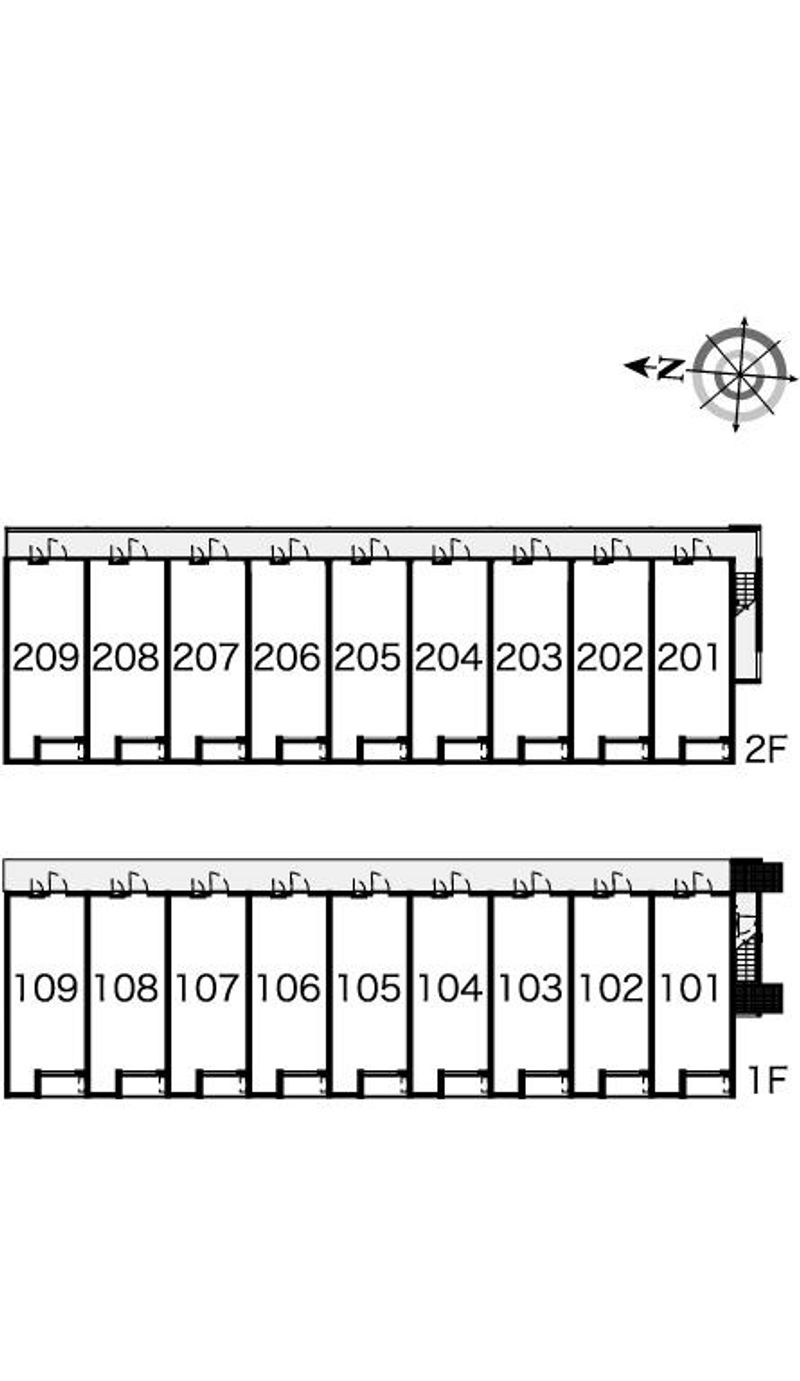 レオネクスト徳常 間取配置図
