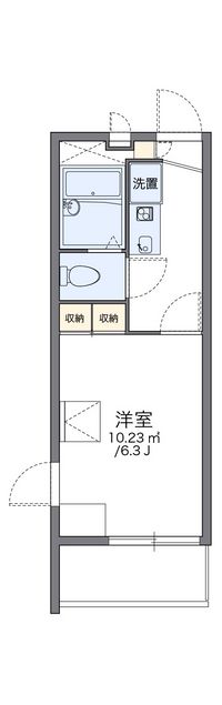 レオパレス光が丘 間取り図