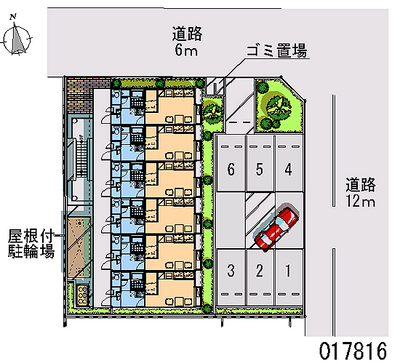 17816 Monthly parking lot