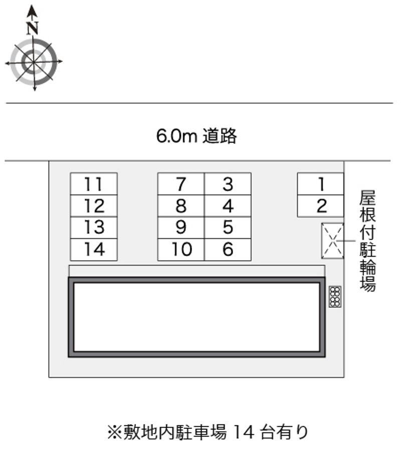 レオパレスアイビス 配置図