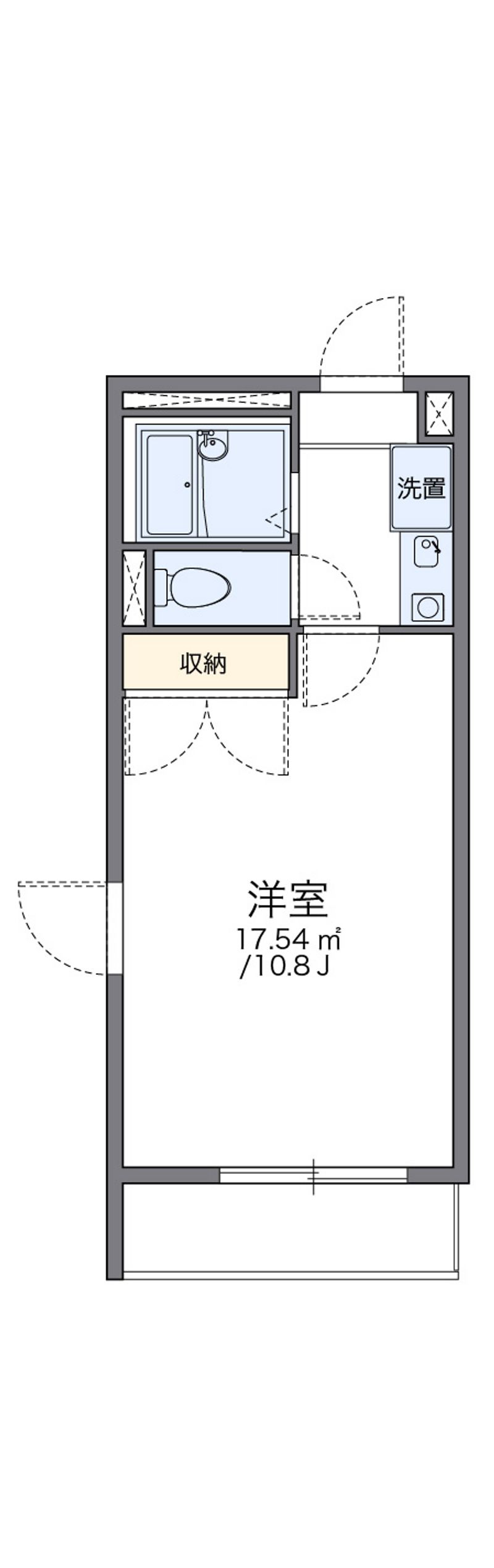 レオパレスＭ＆Ｍ 間取図