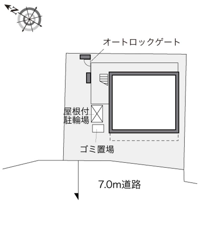 レオパレスフルマーク 配置図