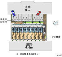 22400 Monthly parking lot