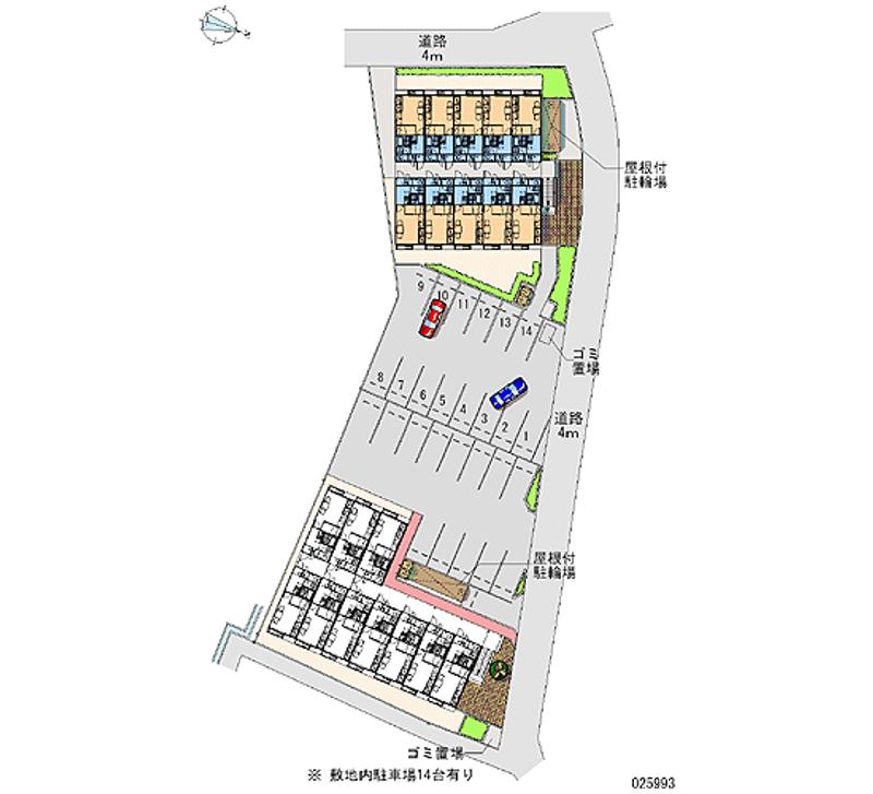 25993 Monthly parking lot