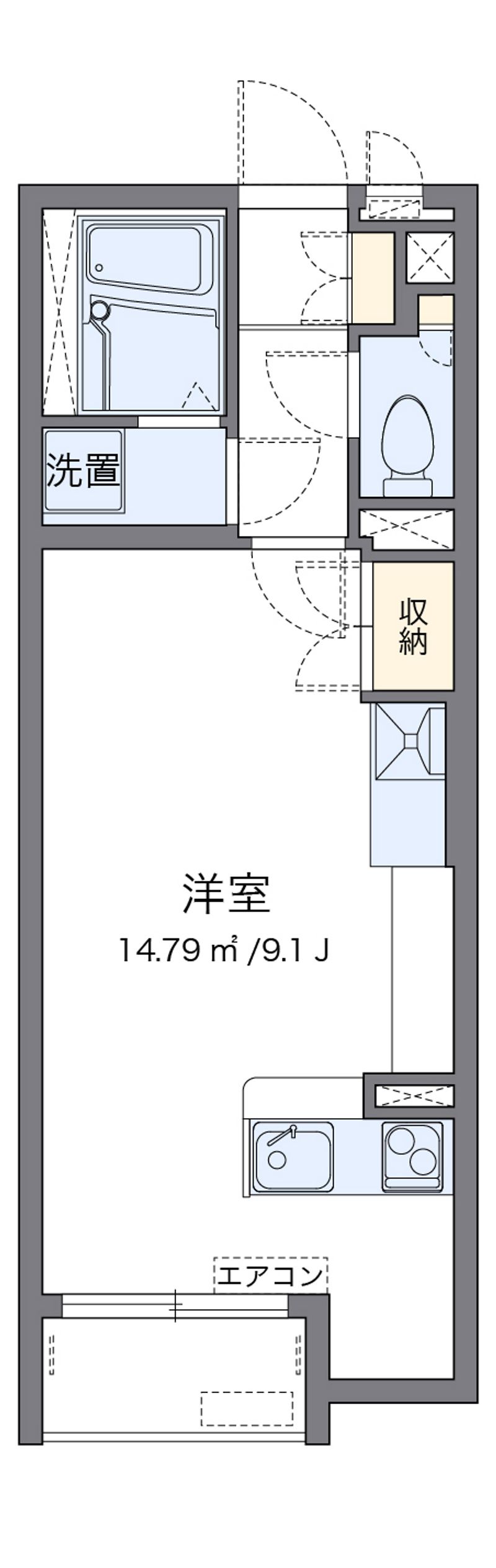 レオネクスト敬 間取図