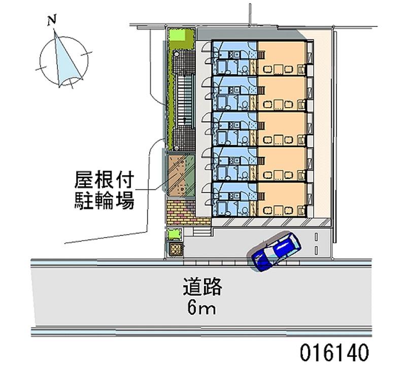 レオパレスフェレット 区画図