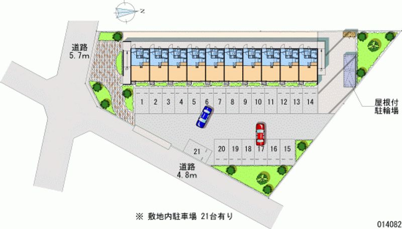 レオパレスティエラ 月極駐車場