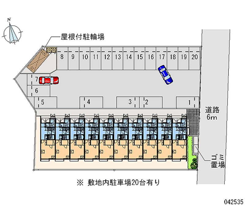 レオネクストエルビエンⅡ 月極駐車場