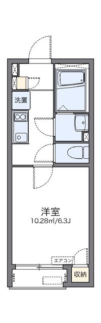 レオネクストＳ＆Ｋ 間取り図