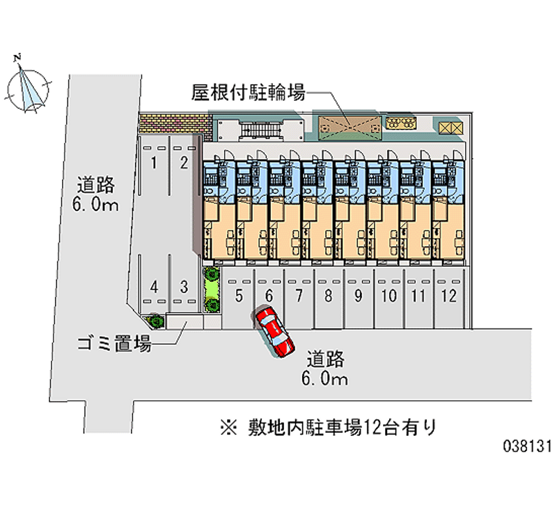 38131 Monthly parking lot