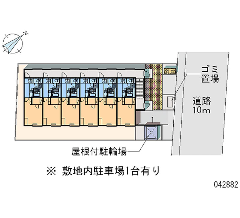 レオネクスト二十四軒 区画図