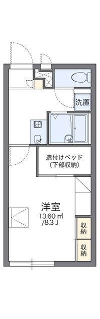 レオパレスプリマベーラ 間取り図