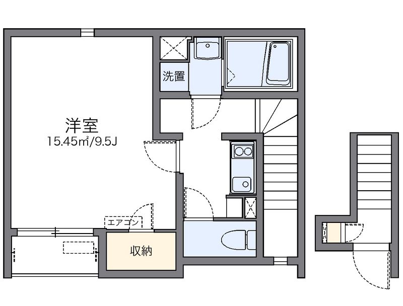 レオネクストファミーユＳ 間取図