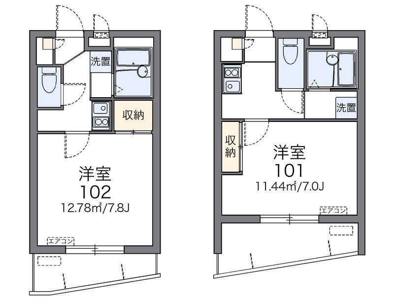 レオネクストゆうな 間取図