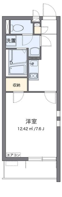 クレイノ芝富士ハイツ 間取り図