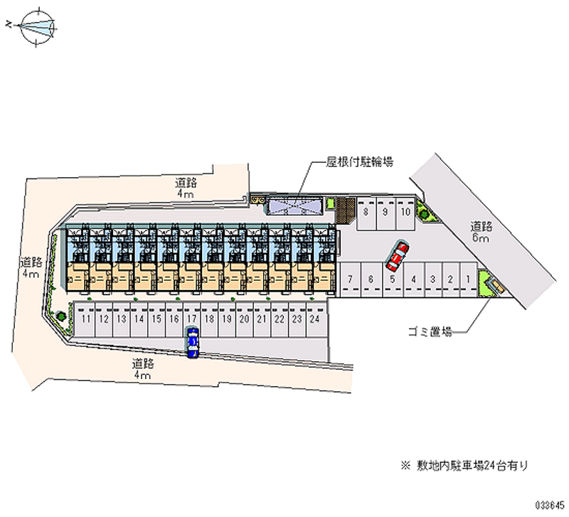 33645 Monthly parking lot