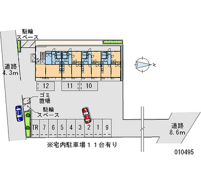 10495月租停车场