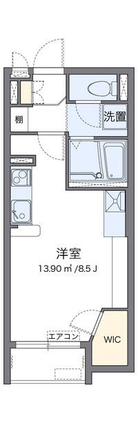 ミランダカーサ 間取り図