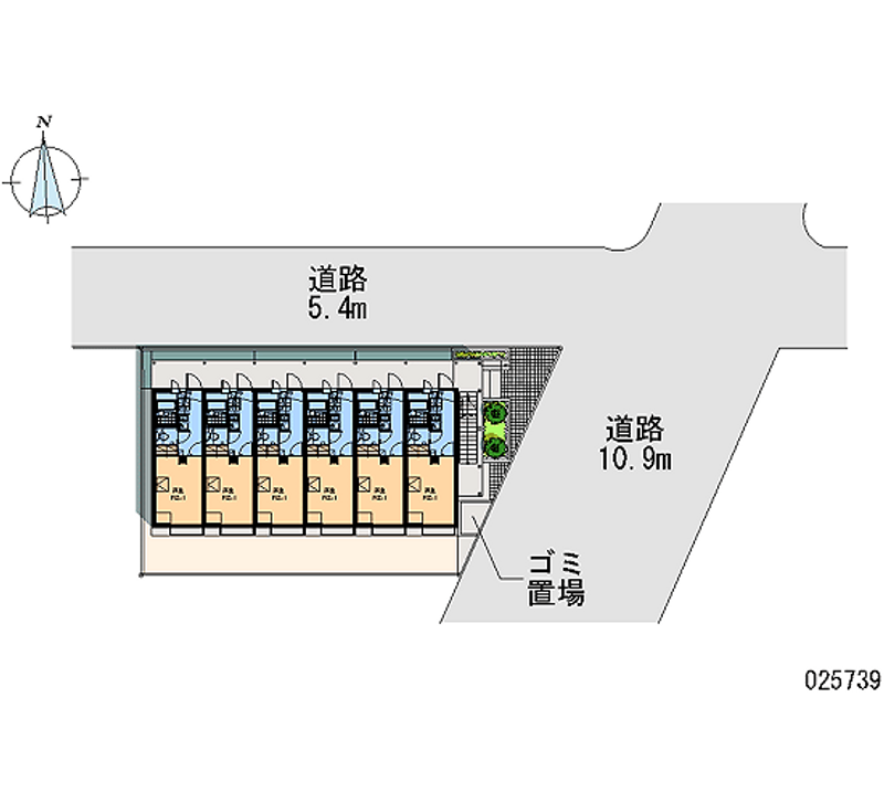 leopalace Urban Village Hasuda 区划图