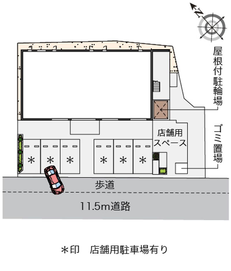 クレイノホーガ　スター 配置図