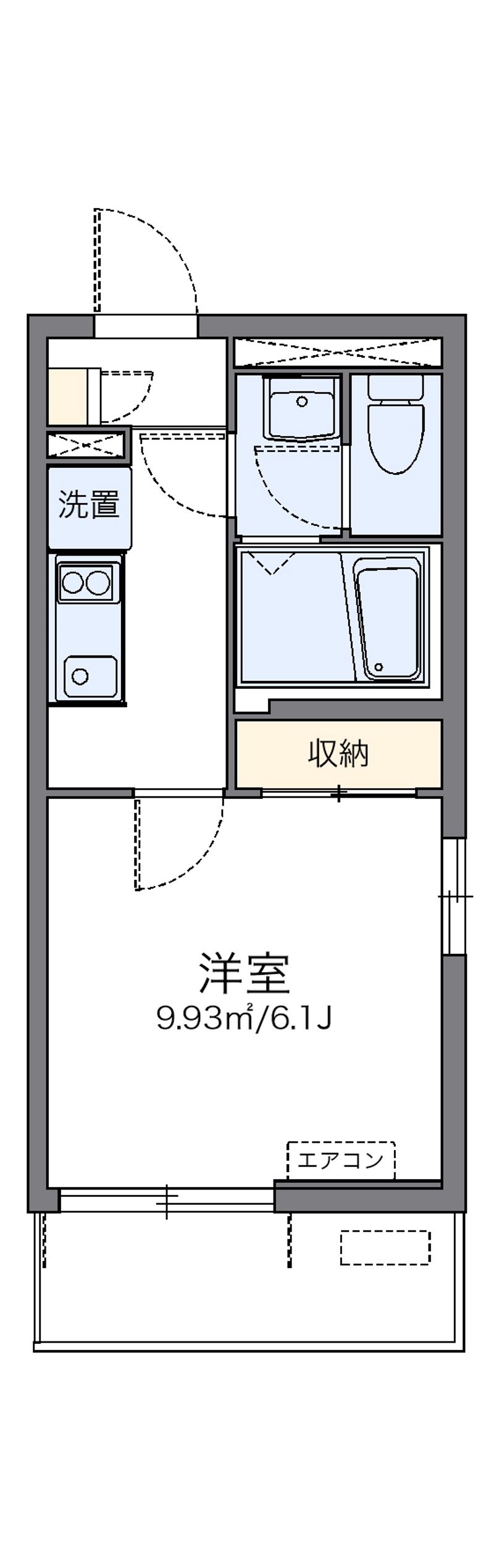 レオネクストジラソーレ 間取図