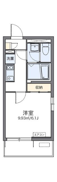 レオネクストジラソーレ 間取り図