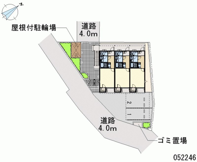 レオネクストオーク豊中 区画図