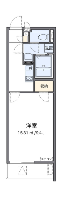 クレイノラルーチェ 間取り図