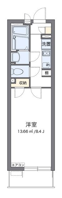 クレイノ楓 間取り図