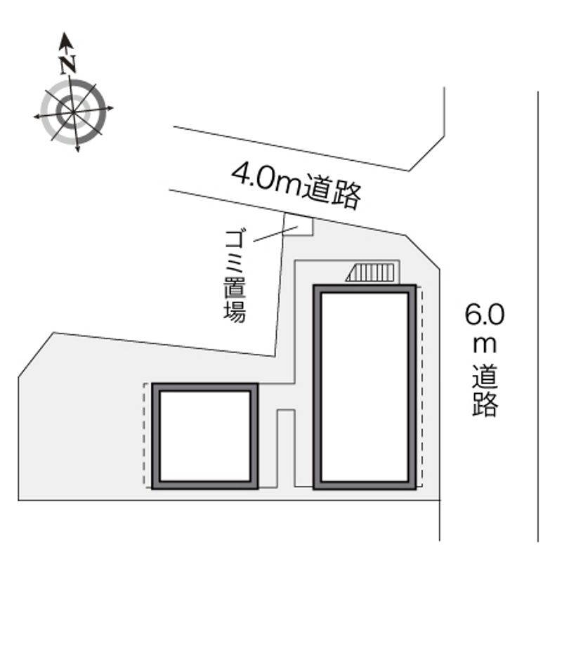 レオパレスＴＯＵＧＨ 配置図