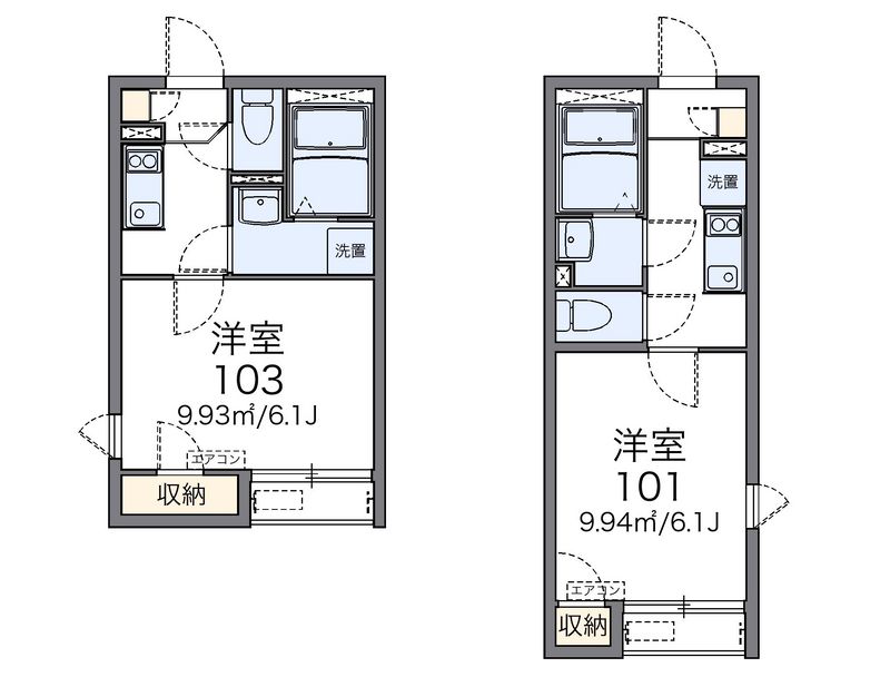 レオネクストソレイユ 間取図