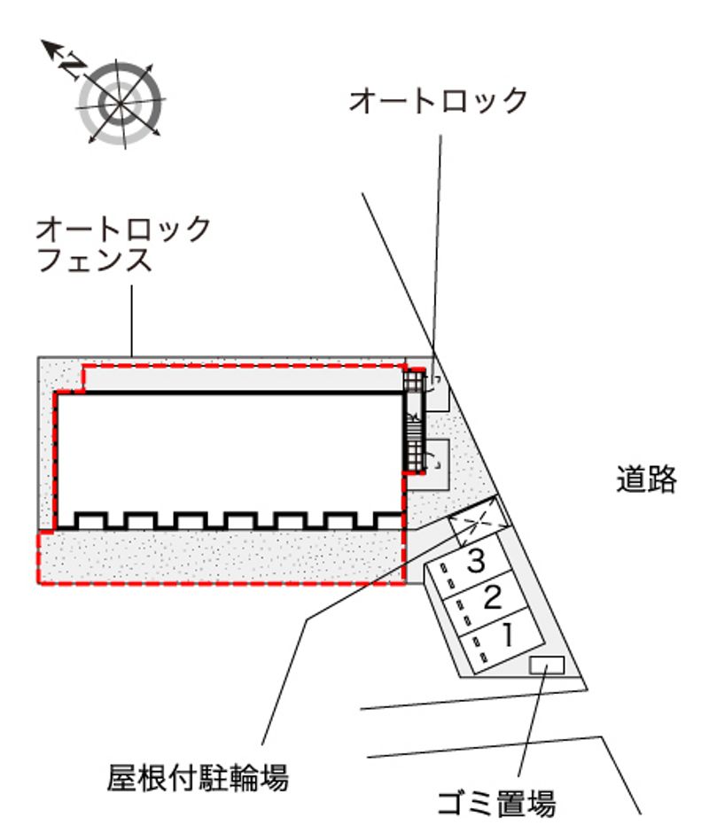 レオネクストモイム 配置図