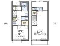 レオネクスト橋爪中サニー 間取り図